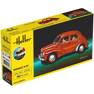 Heller - Starter KIT Renault 4 CV - 1:43 - 40 Teile