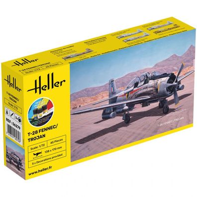 Heller - Starter Kit T-28 Fennec / Trojan - 1:72 - 45 Teile