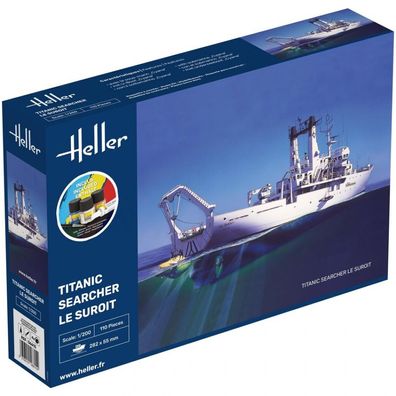 Heller - Starter Kit Titanic Searcher Le Suroit - 1:200 - 110 Teile