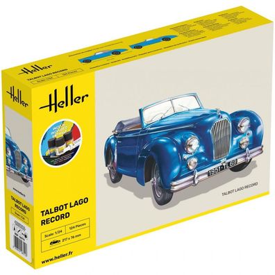 Heller - Starter Kit Talbot Lago Record - 1:24 - 121 Teile
