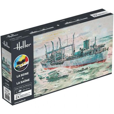 Heller - Starter KIT Twin Set La Seine + La Saone - 1:400 - 2 x 190 Teile