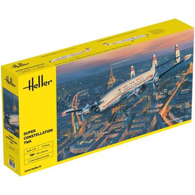 Heller - Super Constellation TWA - 1:72 - 97 Teile