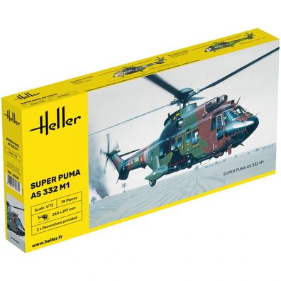 Heller - Super Puma AS 332 M1 - 1:72 - 78 Teile