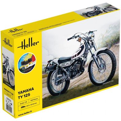 Heller - Starter KIT Yamaha TY 125 - 1:8 - 140 Teile