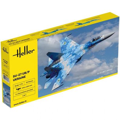 Heller - SU-27 UB/P Ukraine - 1:72 - 93 Teile
