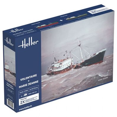 Heller - Twin Set Volontaire + Marie Jeanne - 1:200 - 2 x 84 Teile