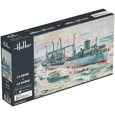 Heller - Twin Set La Seine + La Saone - 1:400 - 2 x 190 Teile