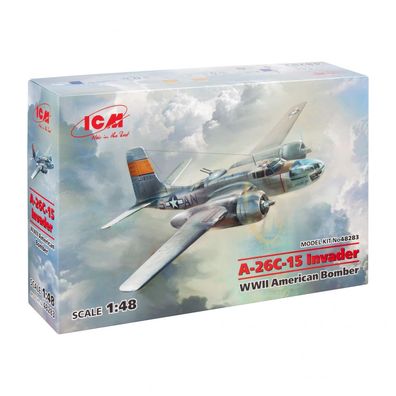 ICM - A-26C-15 Invader - WWII American Bomber - 1:48 - 252 Teile