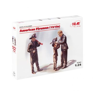 ICM - American Firemen 1910s - 1:24 - 3 Figuren