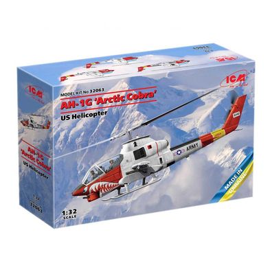 ICM - AH-1G Arctic Cobra US Helicopter - 1:32 - 241 Teile