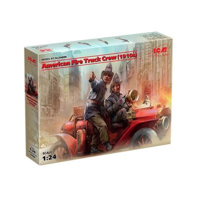 ICM - American Fire Truck Crew 1910s - 1:24 - 2 Figuren