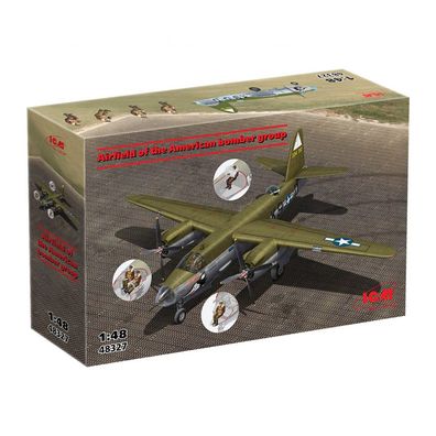 ICM - Airfield of the American bomber group - 1:48 - 414 Teile