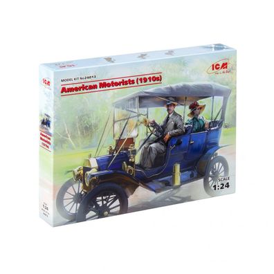 ICM - American Motorists 1910s - 1:24 - 2 Figuren
