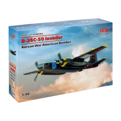 ICM - B-26C-50 Invader - Korean War American Bomber - 1:48 - 266 Teile
