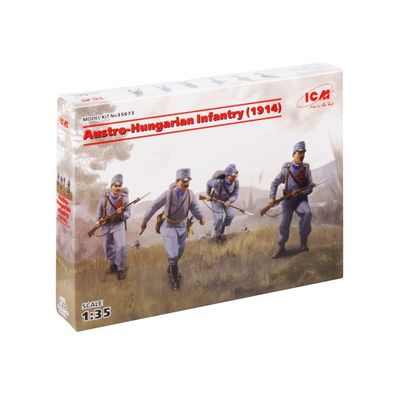 ICM - Austro-Hungarian Infantry 1914 - 1:35 - 4 Figuren
