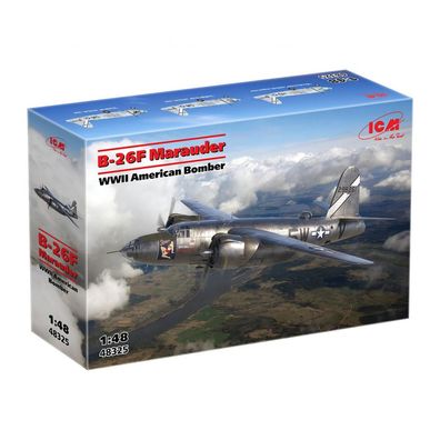 ICM - B-26F Marauder - WWII American Bomber - 1:48 - 380 Teile