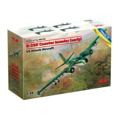 ICM - B-26K Counter Invader (early) - US Attack Aircraft - 1:48