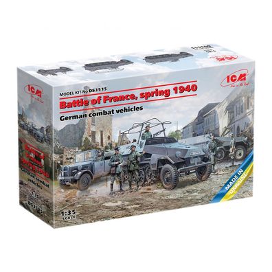 ICM - Battle of France (Spring 1940) - German Combat Vehicles - 1:35