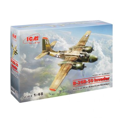 ICM - B-26B-50 Invader - Korean War American Bomber - 1:48 - 245 Teile