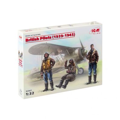 ICM - British Pilots 1939-1945 - 1:32 - 3 Figuren