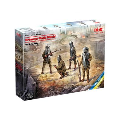 ICM - Brewster Body Shield - US Infantry - 1:35 - 33 Teile