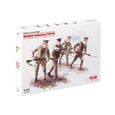 ICM - British Infantry (1914) - 1:35 - 93 Teile