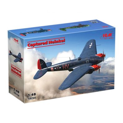 ICM - Captured Heinkel - 1:48 - 291 Teile
