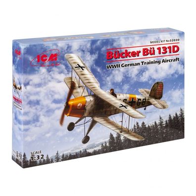 ICM - Bücker Bü 131D - 1:32 - 92 Teile