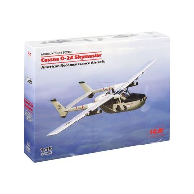 ICM - Cessna O-2A Skymaster - American Reconnaissance Aircraft - 1:48 - 196 Teile
