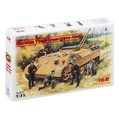ICM - Deutsche Panzerbesatzung 1943-1945 - 1:35 - 4 Figuren