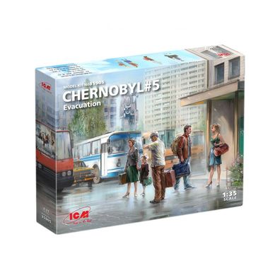 ICM - Chernobyl #5 Evacuation - 1:35 - 5 Figuren