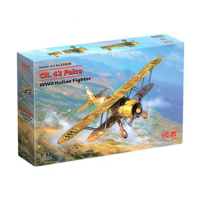 ICM - CR. 42 Falco WWII Italian Fighter - 1:32 - 161 Teile