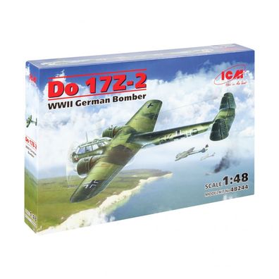 ICM - Do 17Z-2 - WWII German Bomber - 1:48 - 245 Teile