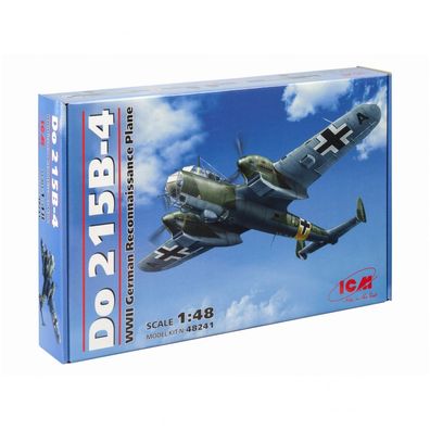 ICM - Do 215 B-4 - WWII German Reconnaissance Plane -1:48 - 205 Teile