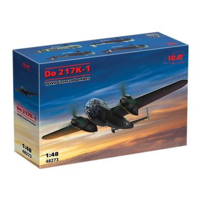 ICM - Do 217K-1 - WWII German bomber - 1:48 - 224 Teile