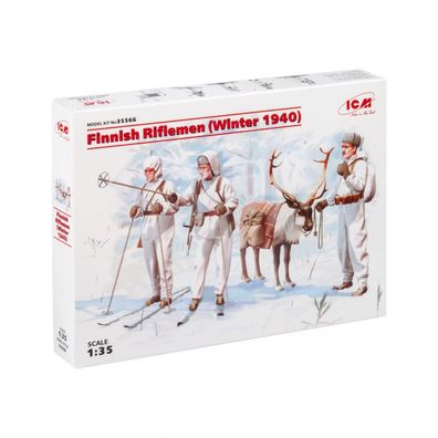ICM - Finnish Riflemen Winter 1940 - 1:35 - 4 Figuren