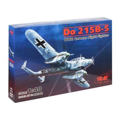 ICM - Do 215 B-5 - WWII German Night Fighter - 1:48 - 190 Teile