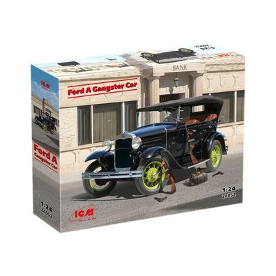 ICM - Ford A Gangster Car - 1:24 - 219 Teile