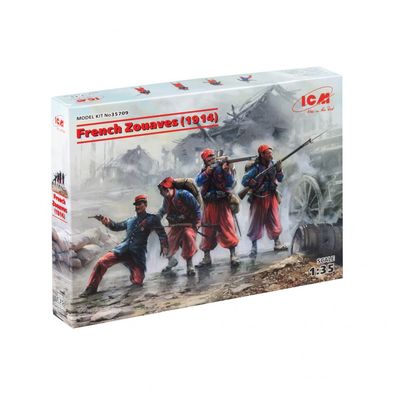 ICM - French Zouaves (1914) - 1:35 - 4 Figuren