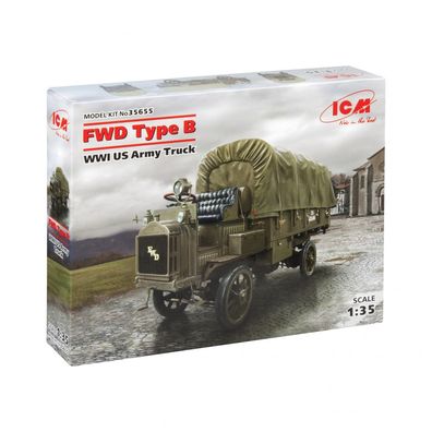 ICM - FWD Type B - WWI US Army Truck - 1:35 - 233 Teile