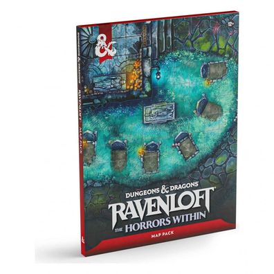 D&D - RPG Ravenloft - The Horrors Within - Map Set - englisch
