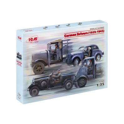 ICM - German Drivers (1939-1945) - 1:35 - 4 Figuren
