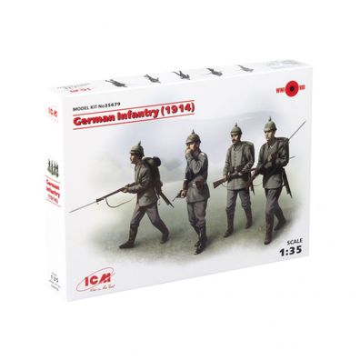 ICM - German Infantry (1914) - 1:35 - 186 Teile