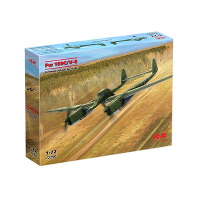 ICM - Fw 189C/V-6 German attack aircraft - 1:72 - 116 Teile