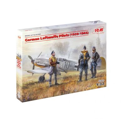 ICM - German Luftwaffe Pilots 1939-1945 - 1:32 - 3 Figuren