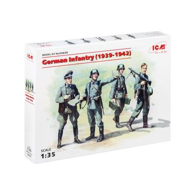 ICM - German Infantry (1939-1942) - 1:35 - 4 Figuren