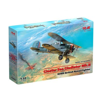 ICM - Gloster Sea Gladiator Mk. II - 1:32 - 140 Teile