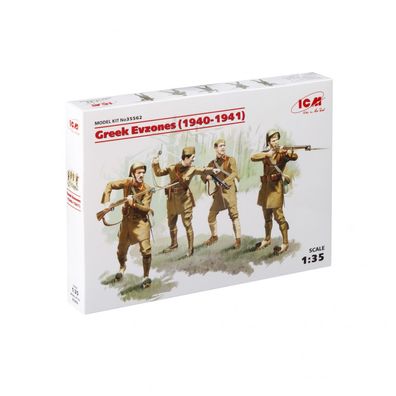 ICM - Greek Evzones 1940-1941 - 1:35 - 4 Figuren