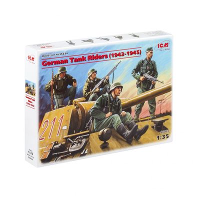 ICM - German Tank Riders (1942-1945) - 1:35 - 4 Figuren