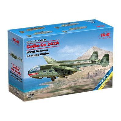 ICM - Gotha Go 242A - WWII German Landing Glider - 1:48 - 214 Teile